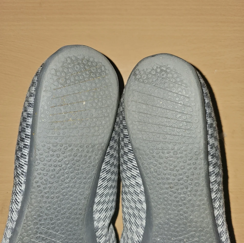 ALLBIRDS 'Tree Breezer' Beautiful Flats, Stormy Gray 7.5 EXCELLENT Pre-owned!
